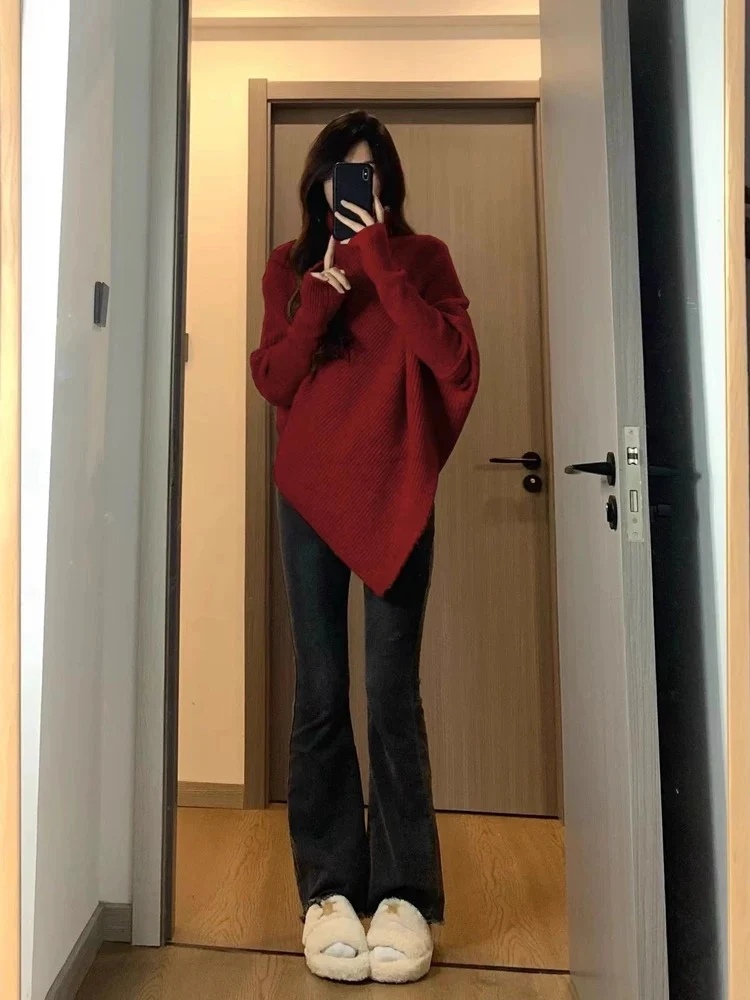 Sergio Woolen High Neck Sweater - Image 6