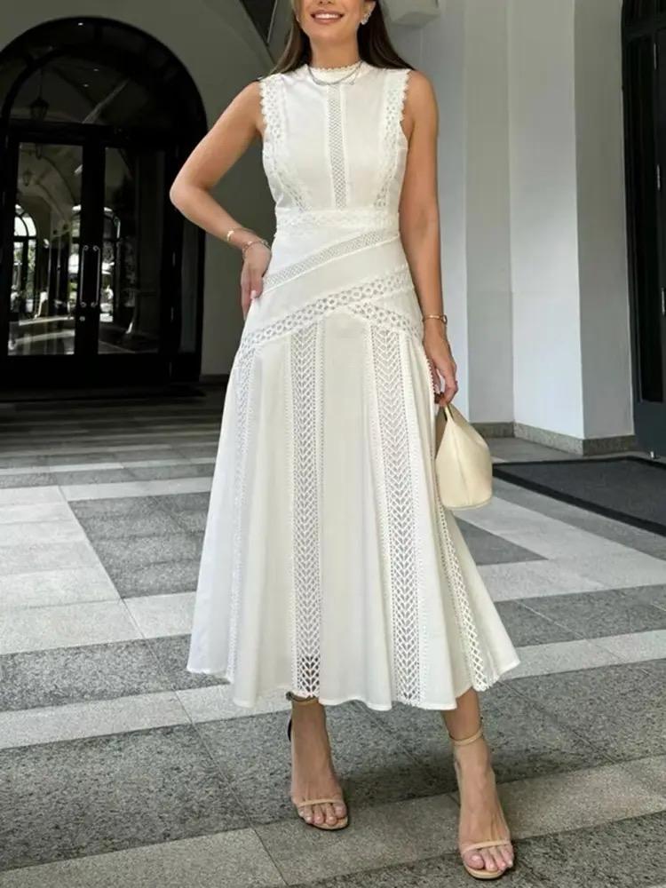 Serri Summer Holiday Dress In White - Image 3