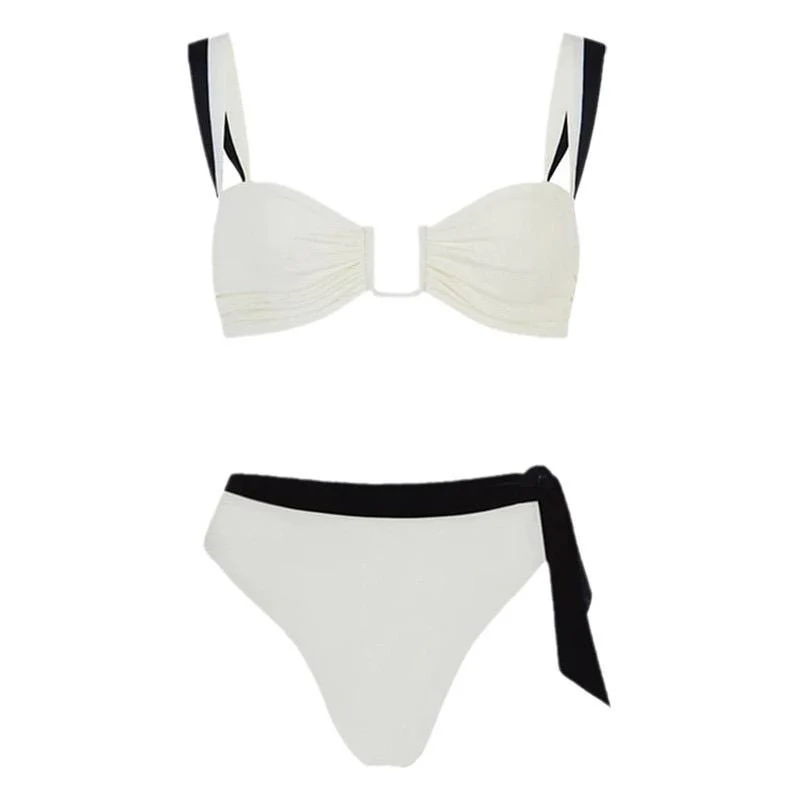 Sezi Summer Bikini In White - Image 5