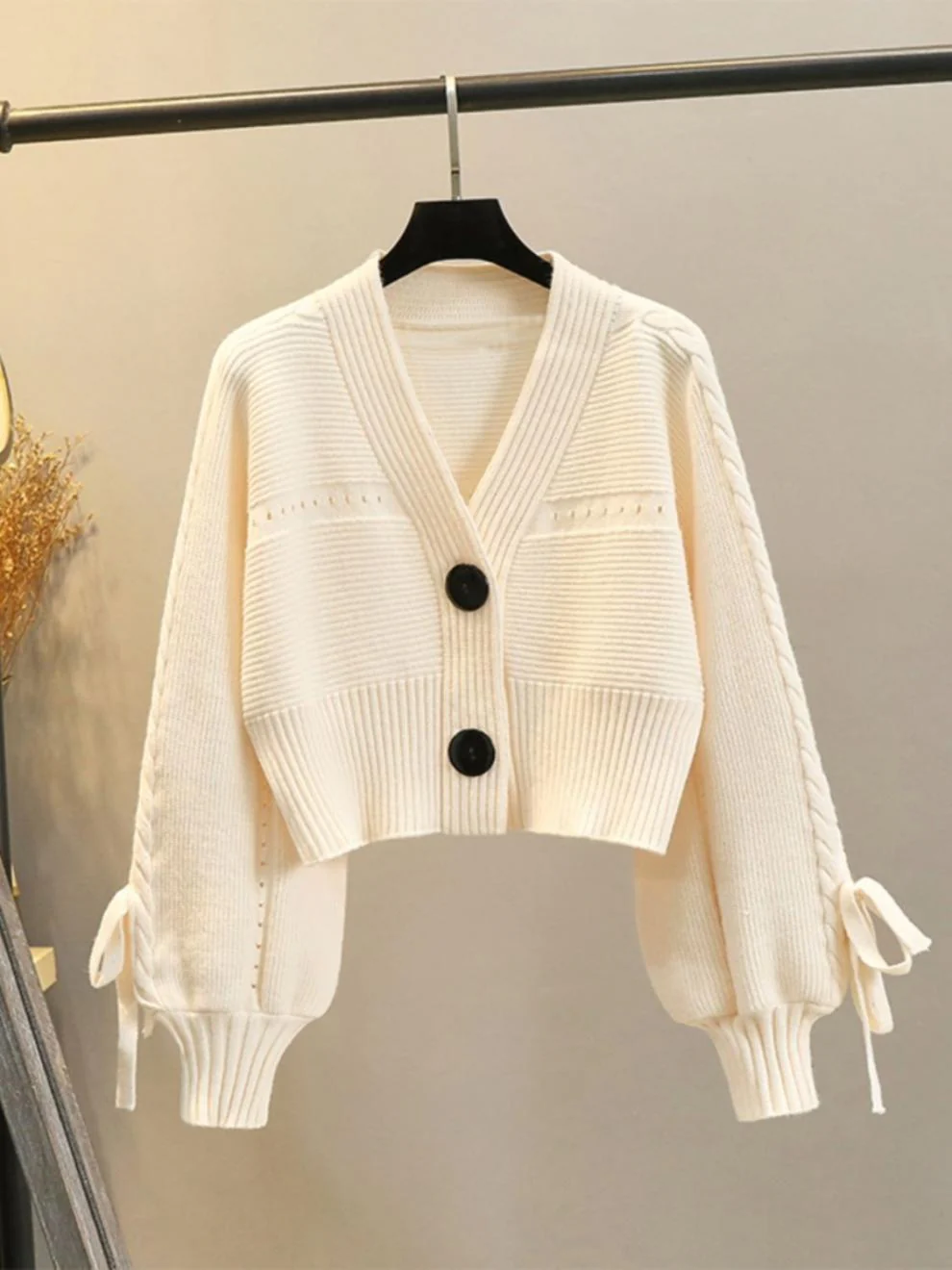 Sibel Luxe Woolen Cardigan - Image 2