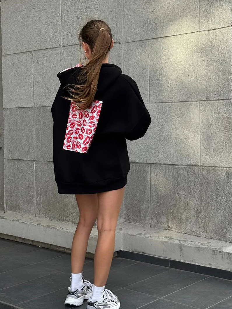 Sicily Oversized Hoodie Jacket - Image 6