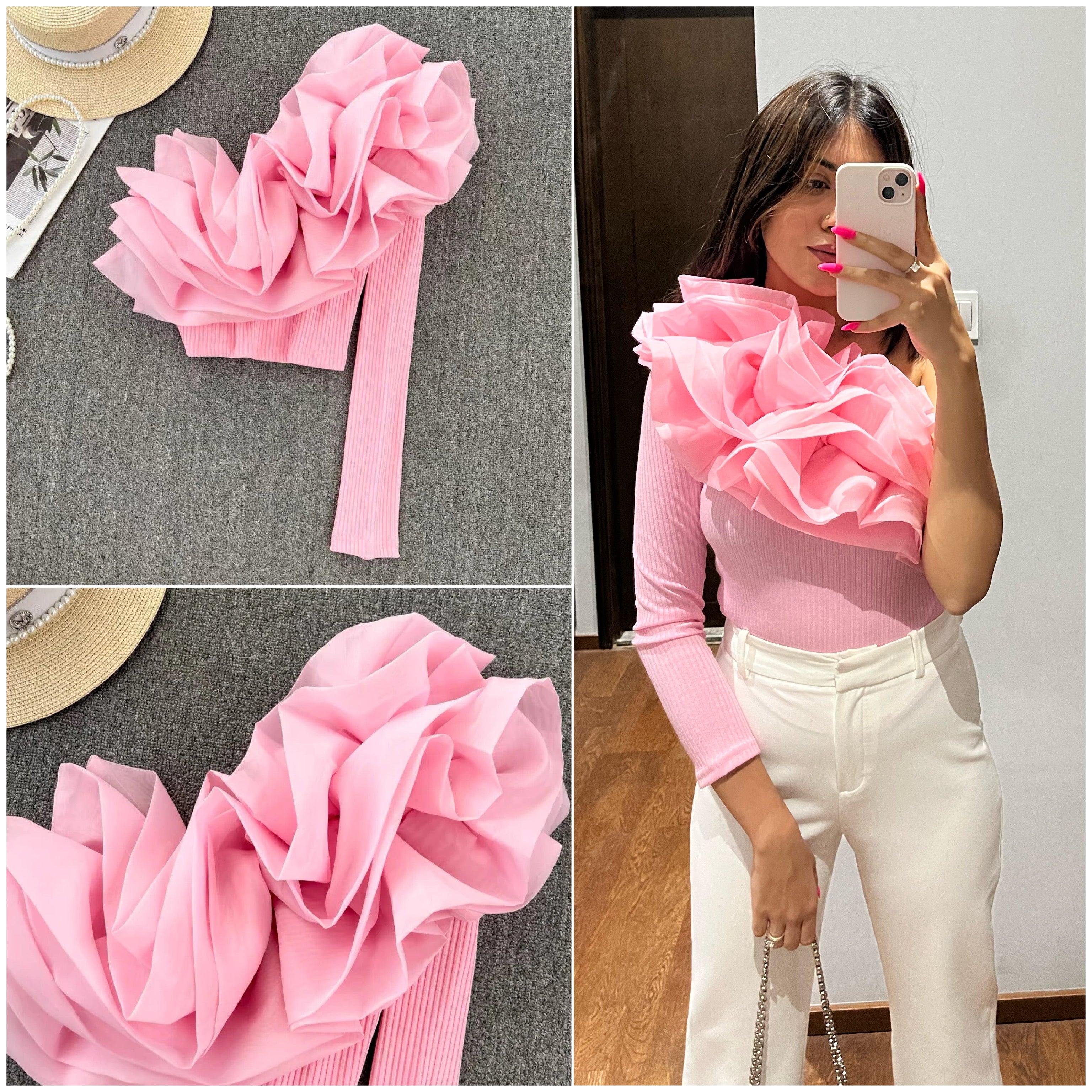 Skyla One Shoulder Top - Image 3