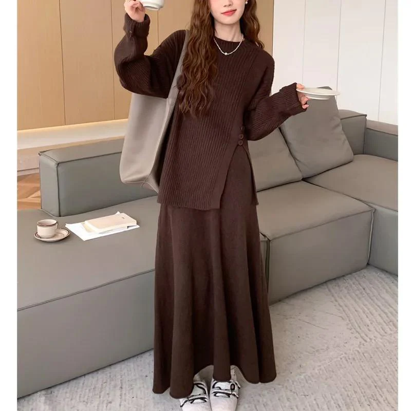 Sorella Winter Coord Set - Set Of Skirt And Sweater - Image 4