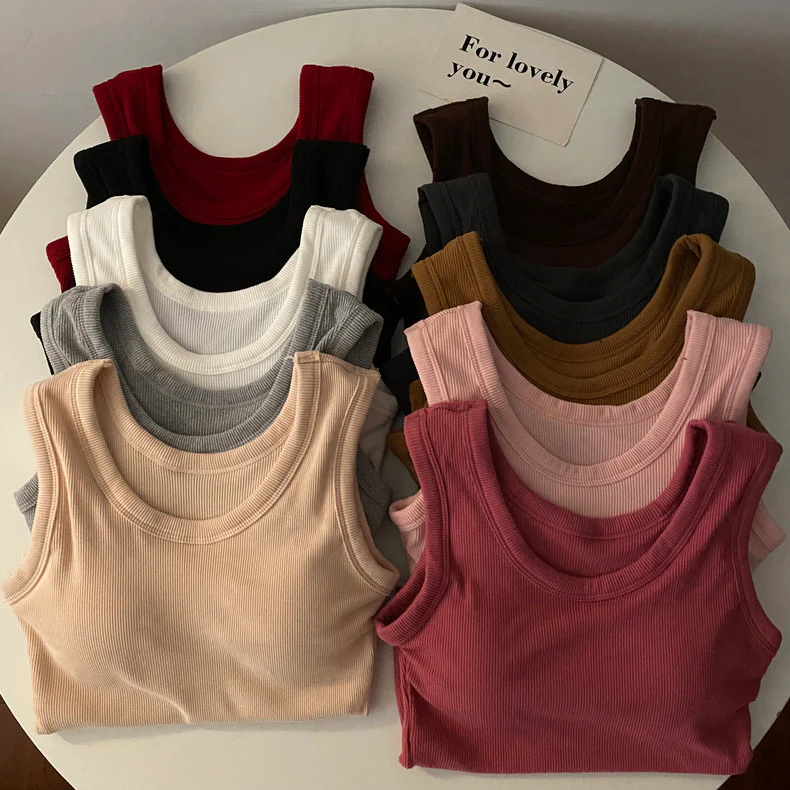 Stormie Tank Tops with Inbuilt Bra - Image 10