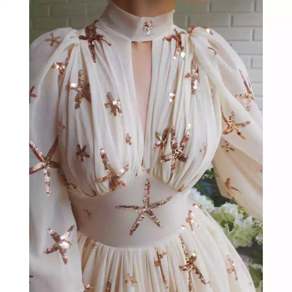 Suhela Maxi Dress In Offwhite - Image 4