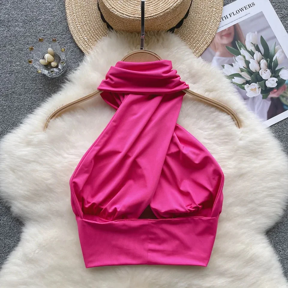 Suko Summer Tops with Inbuilt Bra - Image 3