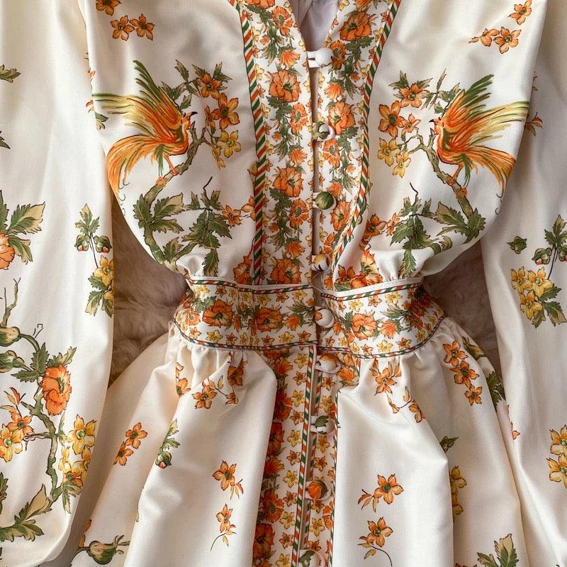 Sunshine Summer Vintage Dress in Yellow - Image 5