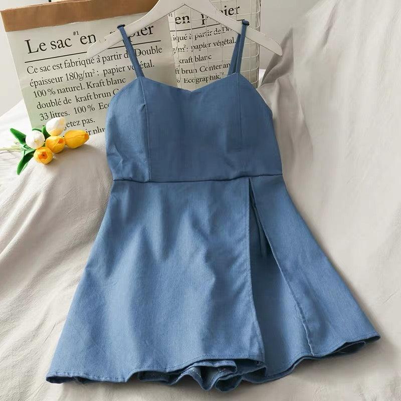 Suzie Denim Romper - Image 2