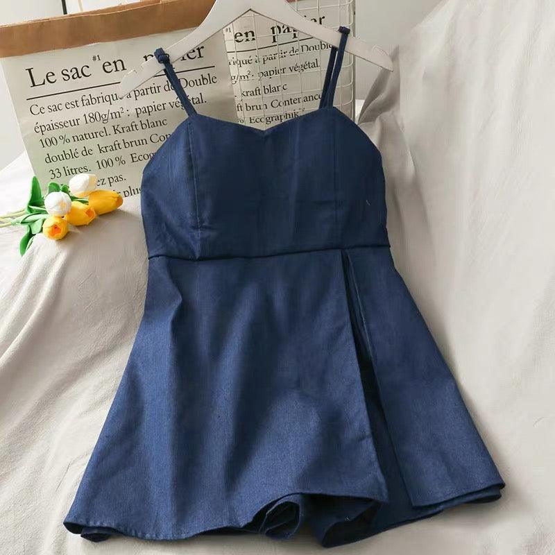 Suzie Denim Romper - Image 4