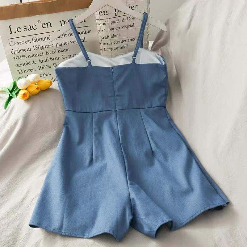 Suzie Denim Romper - Image 5