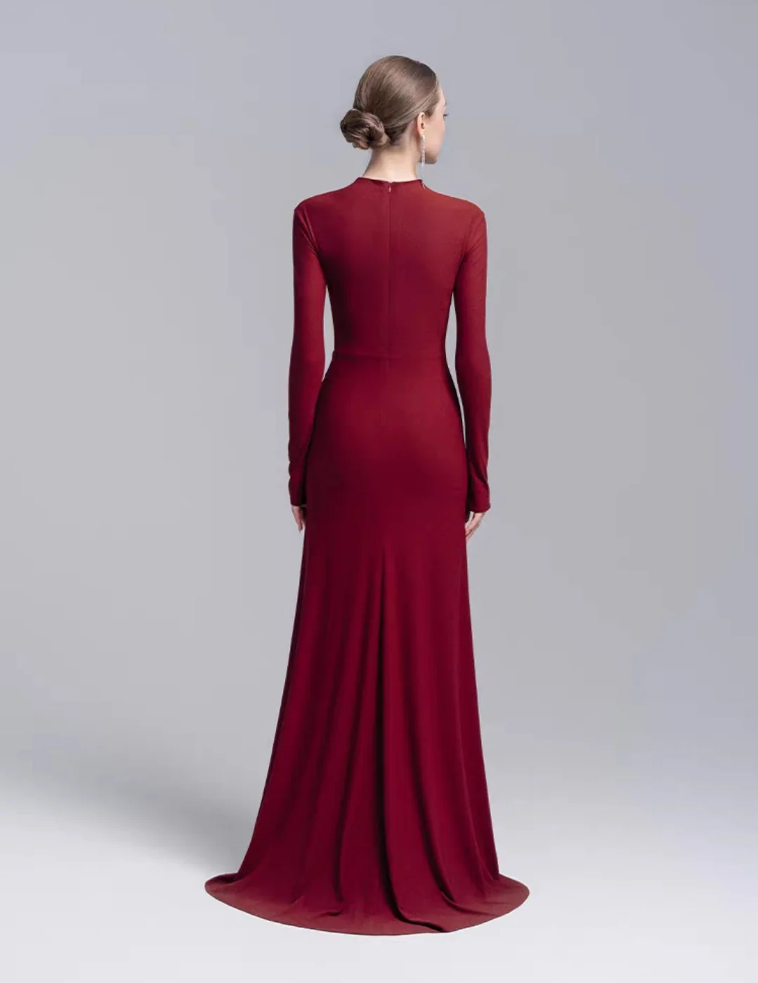 Svea Embellished Slit Maxi Dress - Image 10