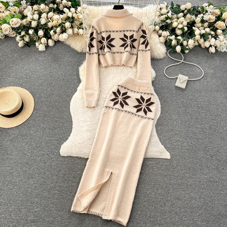 Tebby Knitted Woolen Coord Set - Image 3