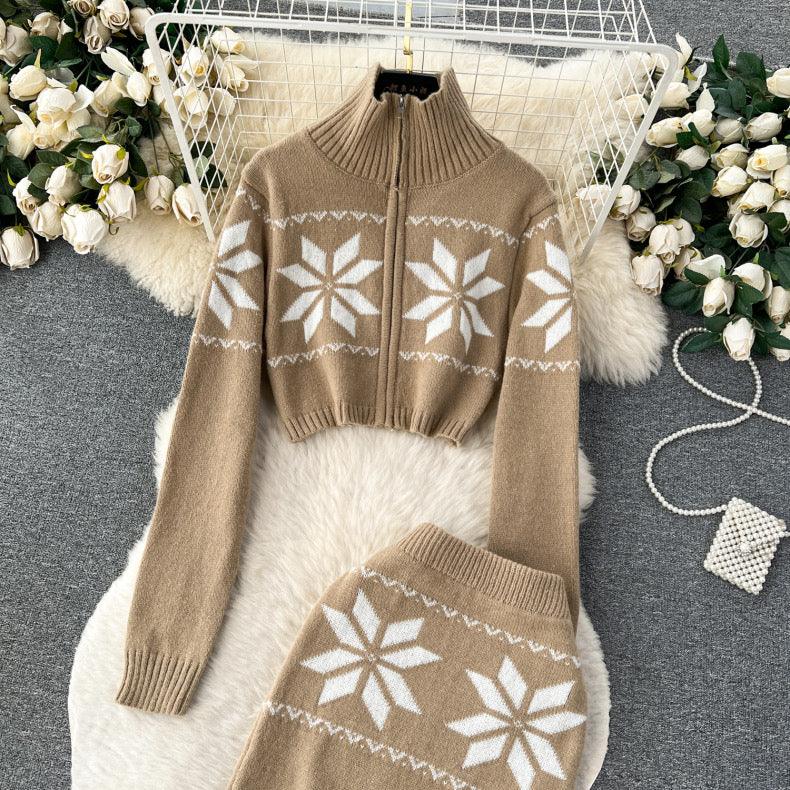 Tebby Knitted Woolen Coord Set - Image 4