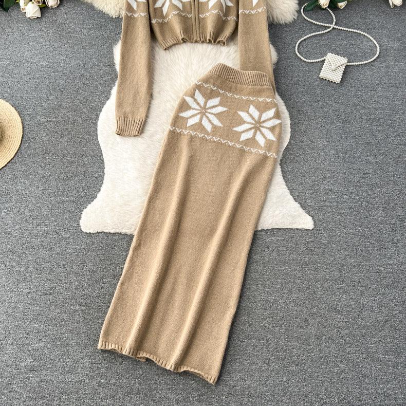 Tebby Knitted Woolen Coord Set - Image 5