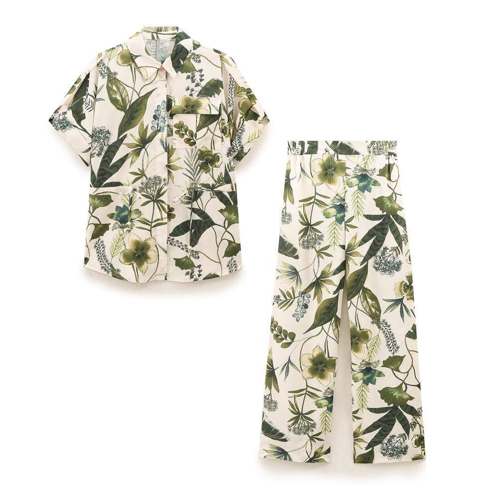 Taisiya Statement floral Coord Set In Multicolor - Image 6