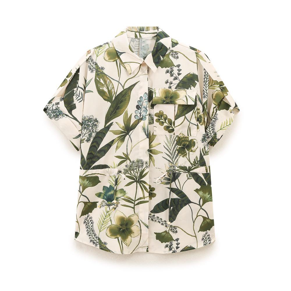 Taisiya Statement floral Coord Set In Multicolor - Image 7