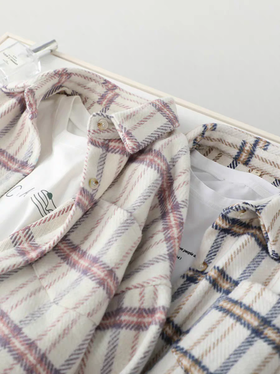 Tansy Flannel Shirt In Pink - Image 4