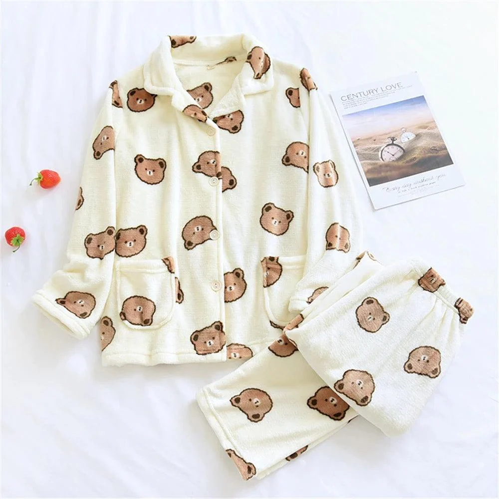 Teddy Fleece Nightsuits - Image 4