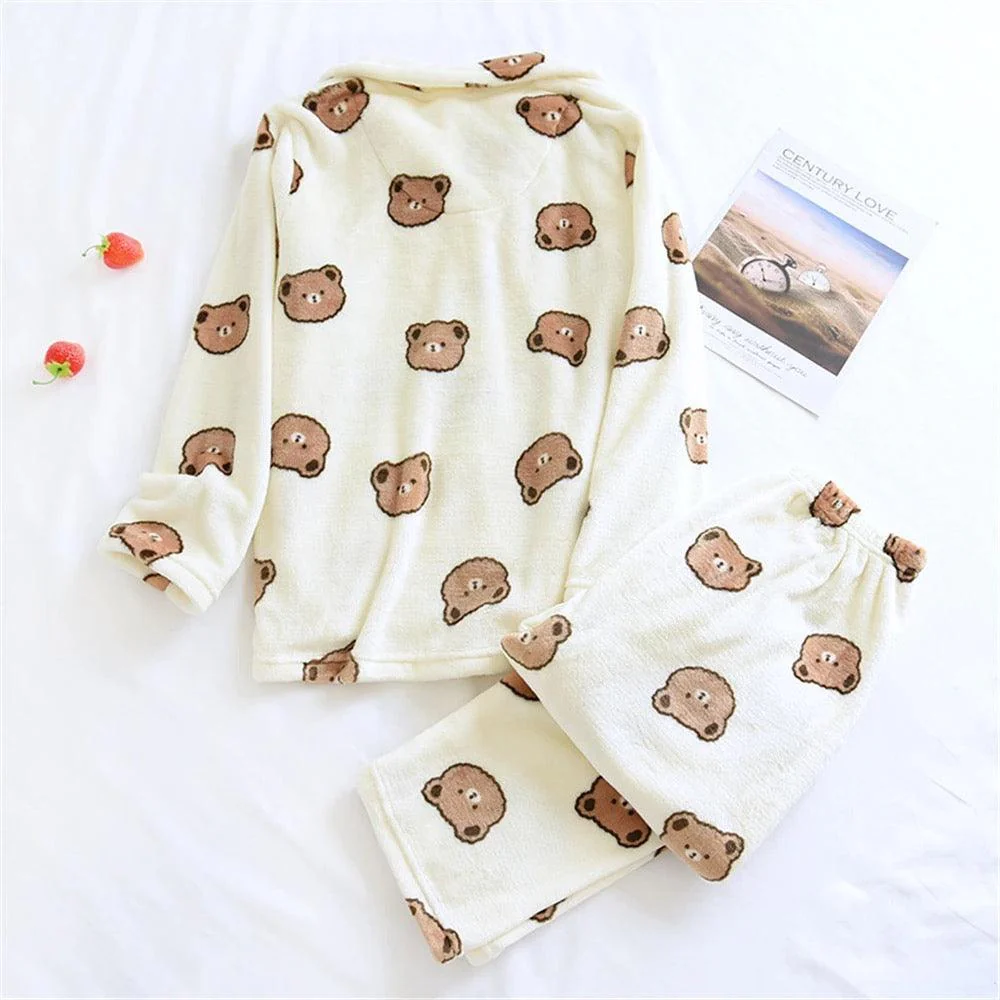 Teddy Fleece Nightsuits - Image 5