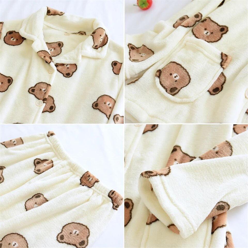 Teddy Fleece Nightsuits - Image 9