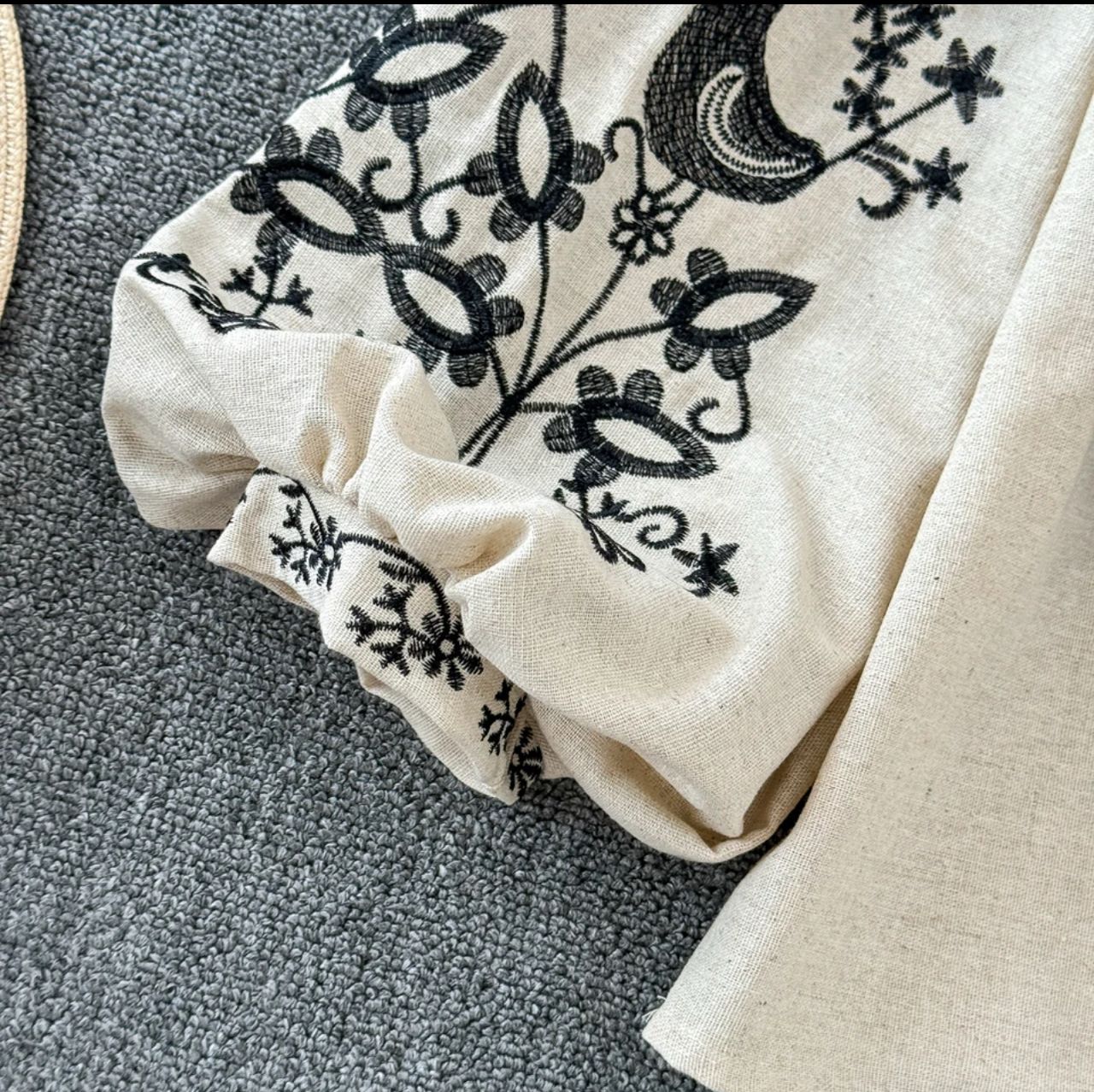 Teo Embroidered Summer Top - Image 6