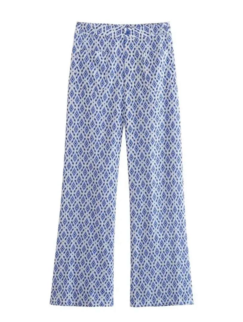 Troy Summer Coord Set In Blue - Image 4