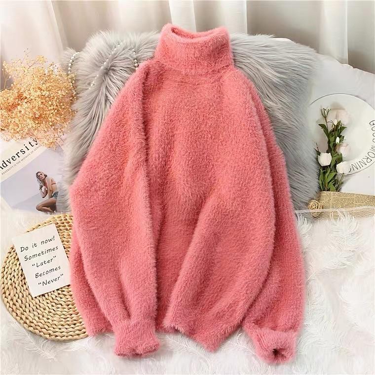 Turtleneck Mohair Jumper - Image 2