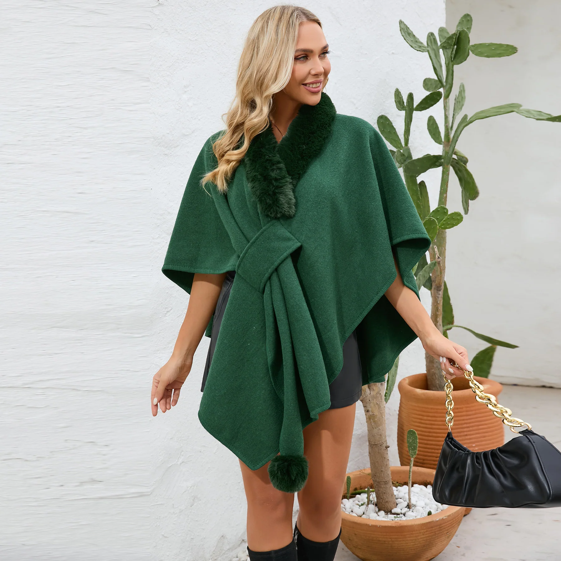 Valentin Premium Winter Fur Cape - Image 6