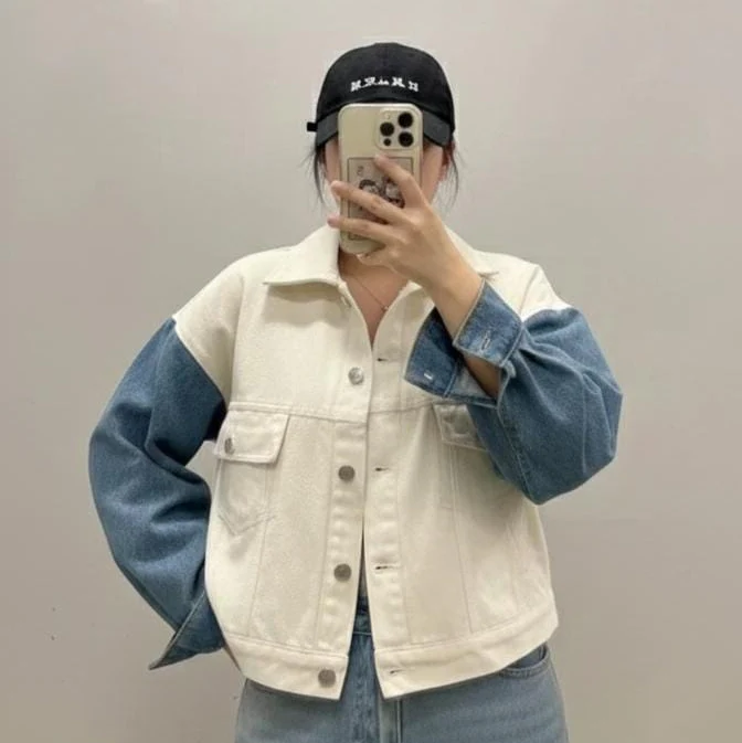 Valeria Woolen Denim Jacket - Image 2