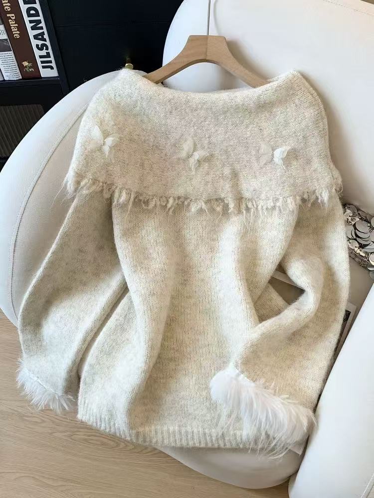 Vanessa Fly Off Shoulder Sweater - Image 2