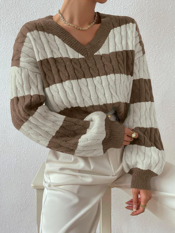 Vanna Luxe Cable Sweater - Image 12