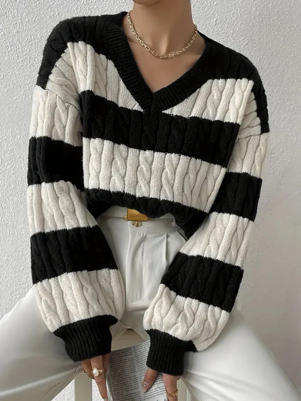 Vanna Luxe Cable Sweater - Image 4