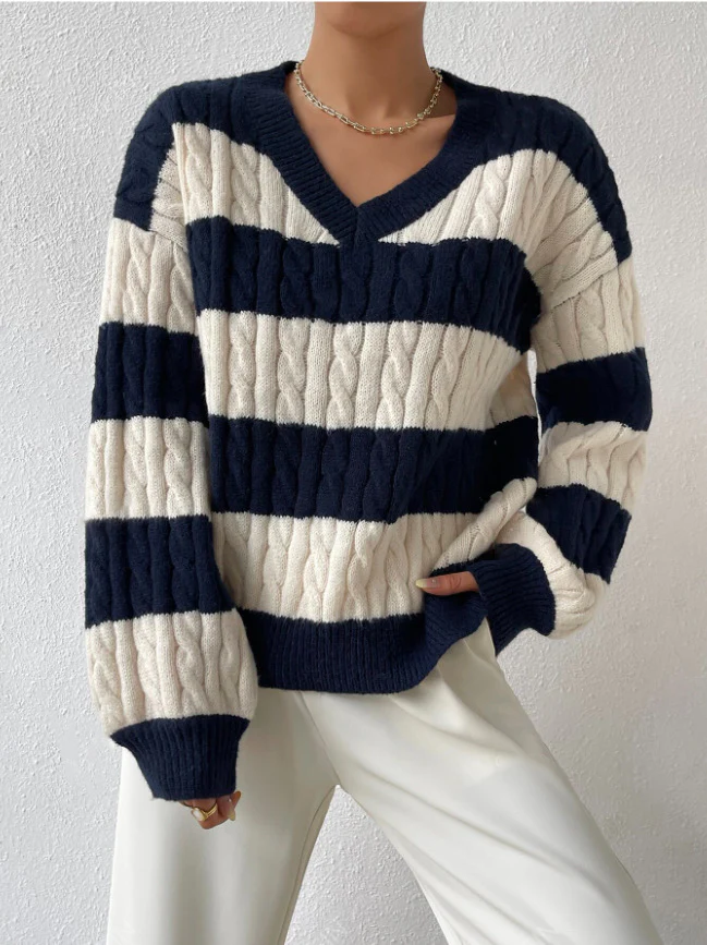 Vanna Luxe Cable Sweater - Image 5