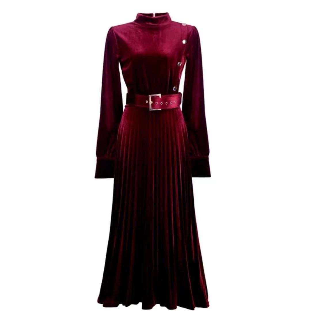 Velour Miranda Dress - Image 6