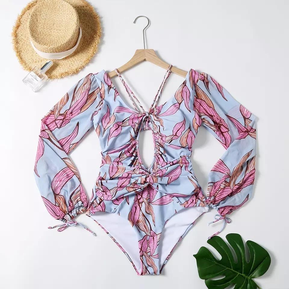 Vienna Luxury Swimsuit In Grey - Image 4