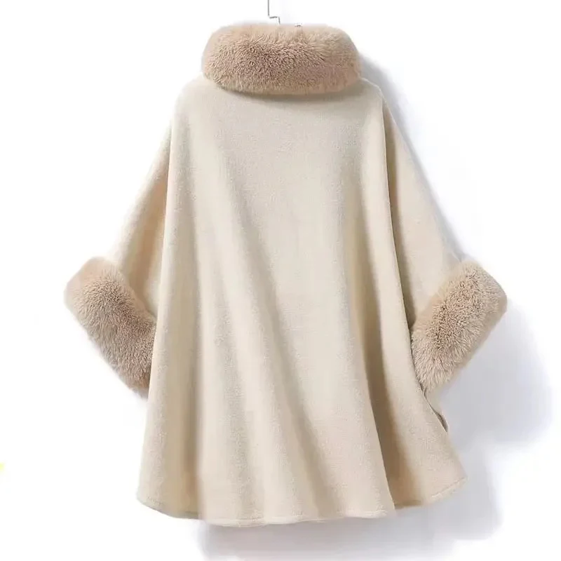 Violetta Premium Winter Capes with Fur Detailing - Image 6