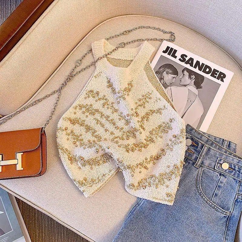 Zinnia Pearl Detailed Top - Image 4