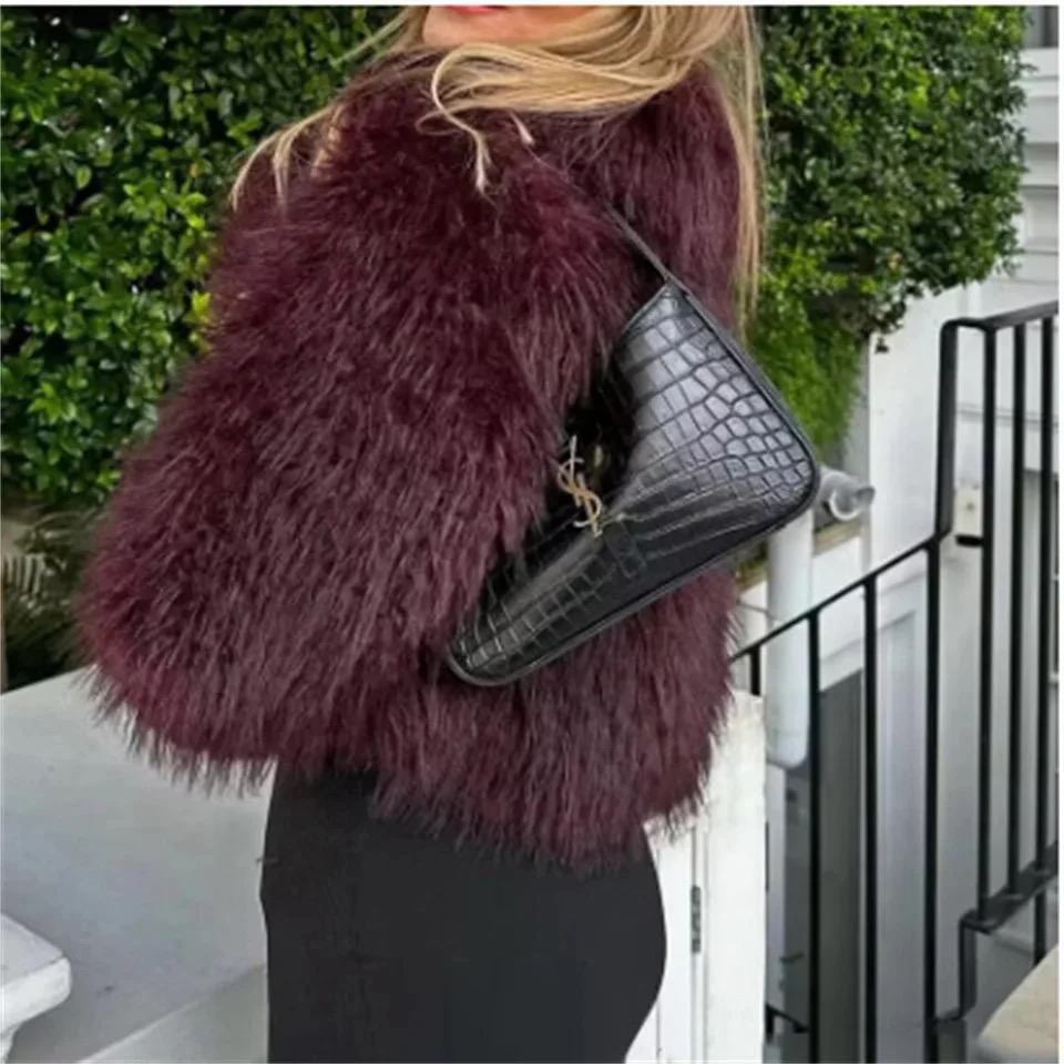 Zoe Soft Fur Luxe Jacket - Image 3