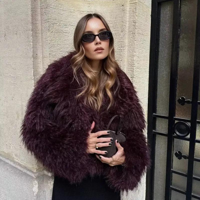 Zoe Soft Fur Luxe Jacket - Image 7